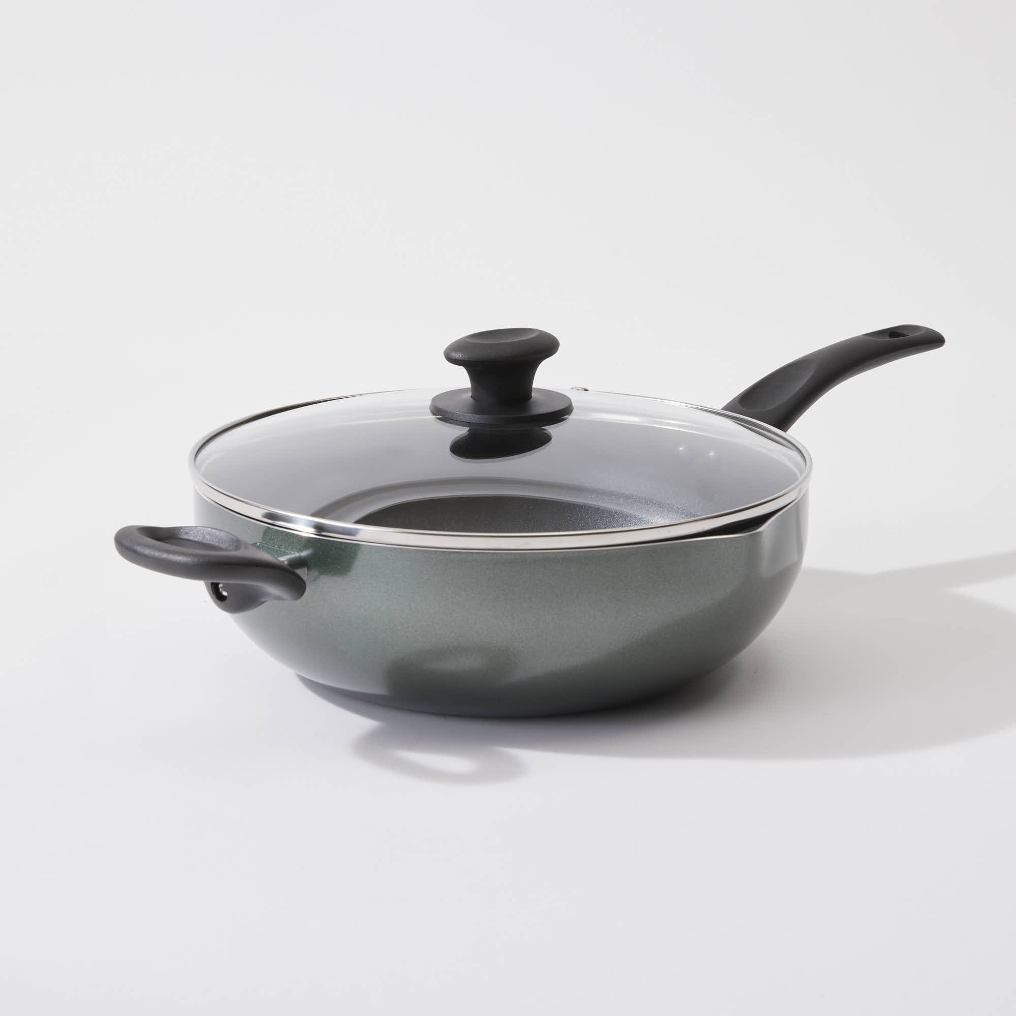 Zip 28cm Wok and Glass Lid