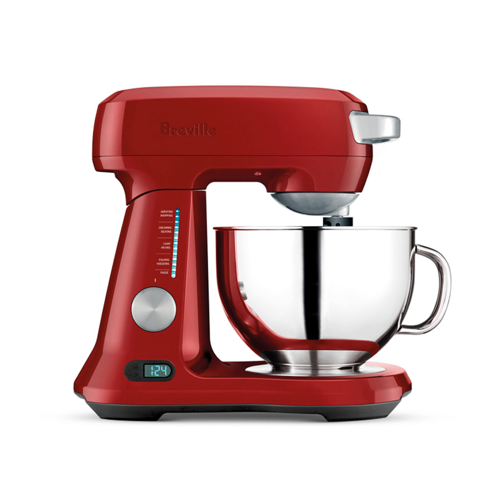 Breville Scraper Mixer Cranberry BEM800CB