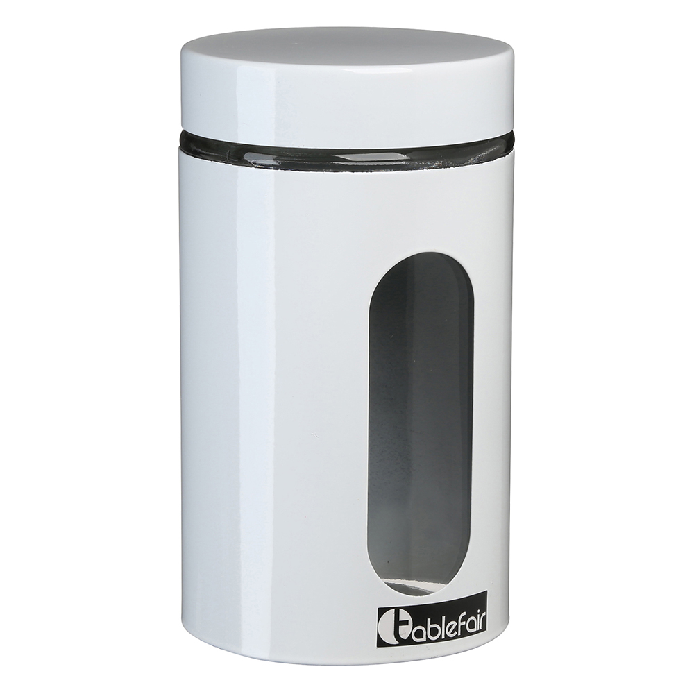 Tablefair 900ml White Canister