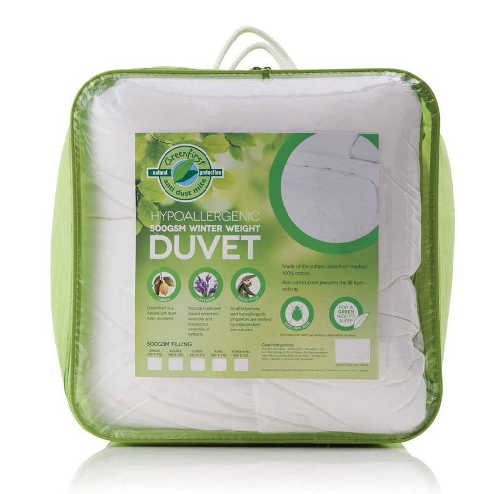 Greenfirst 500gsm Microfibre Duvet Inner