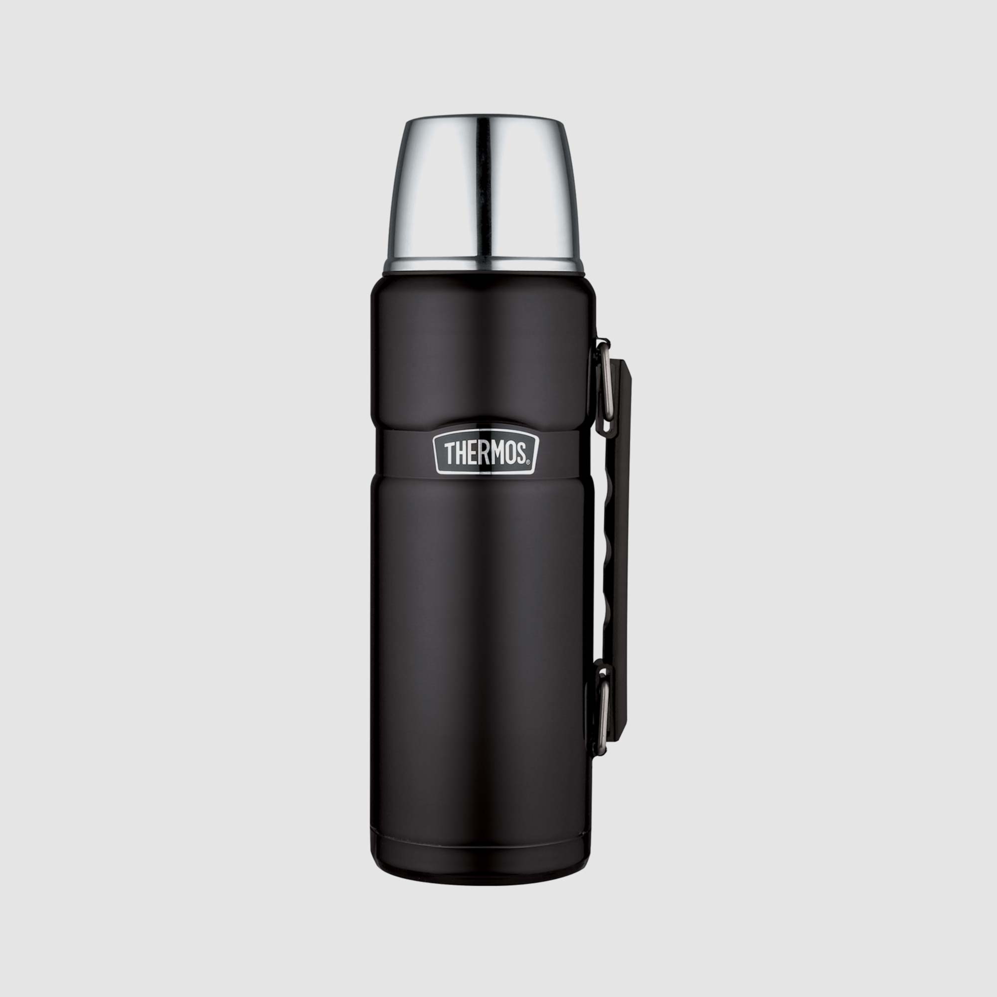 Thermos Flask King 1.2Lt Black