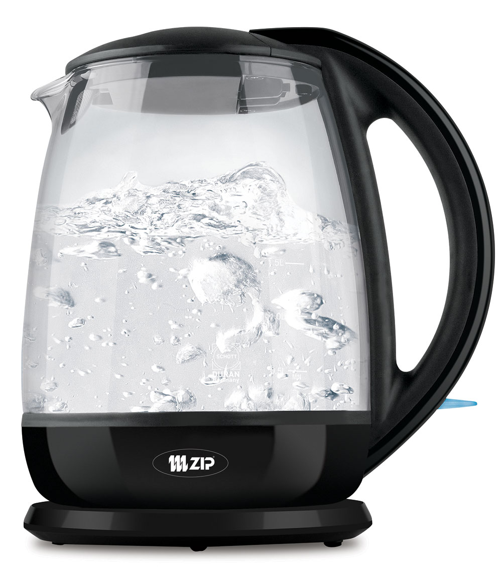 Zip Clear Boil Kettle Black