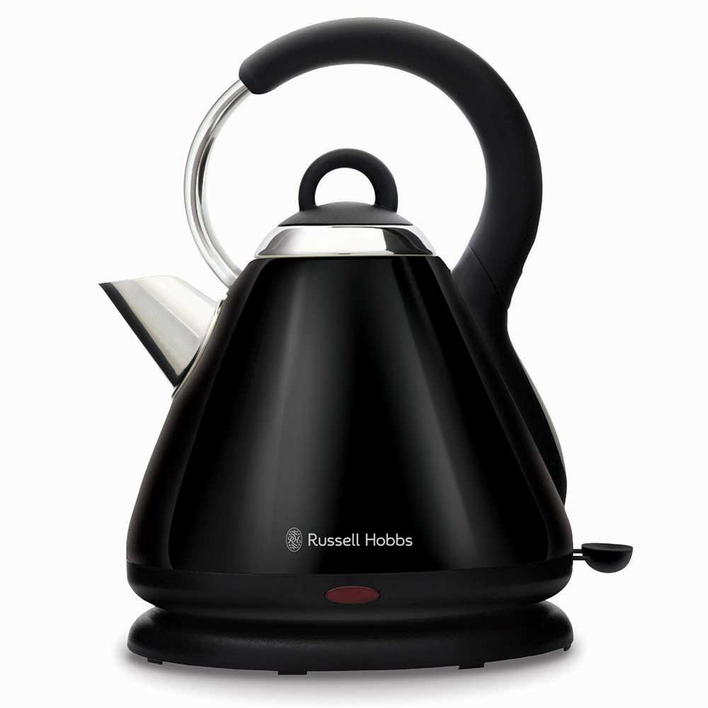 Russell Hobbs RHK32BLK Heritage Kettle Black 1.8litre