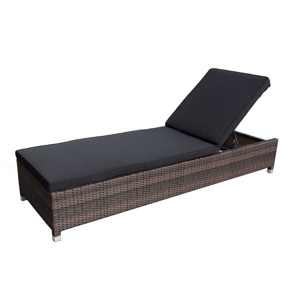 Amalfi Promenade Wicker Sunlounger