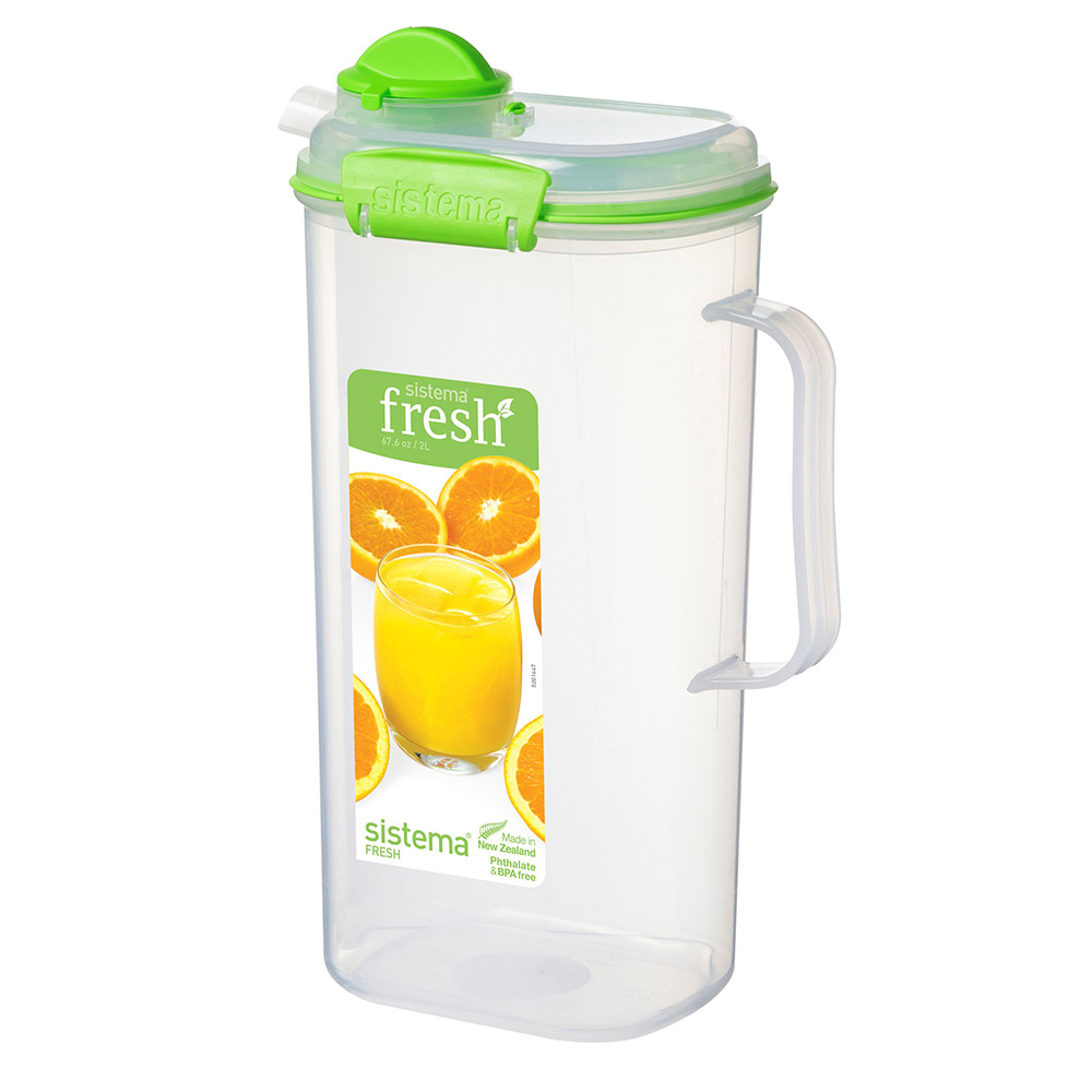 Sistema Fresh Container Juice Jug 2L Green