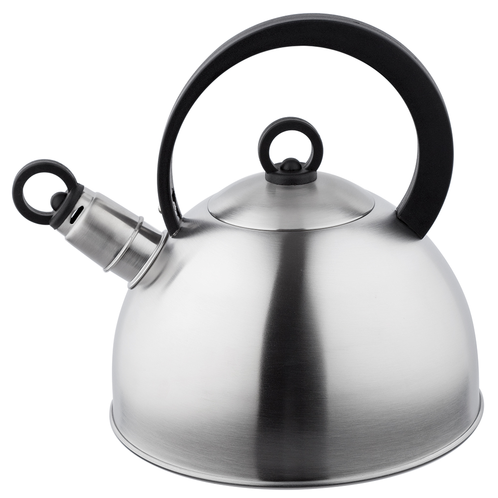 Wiltshire Whistling Kettle Stainless Steel Matt 2.3L