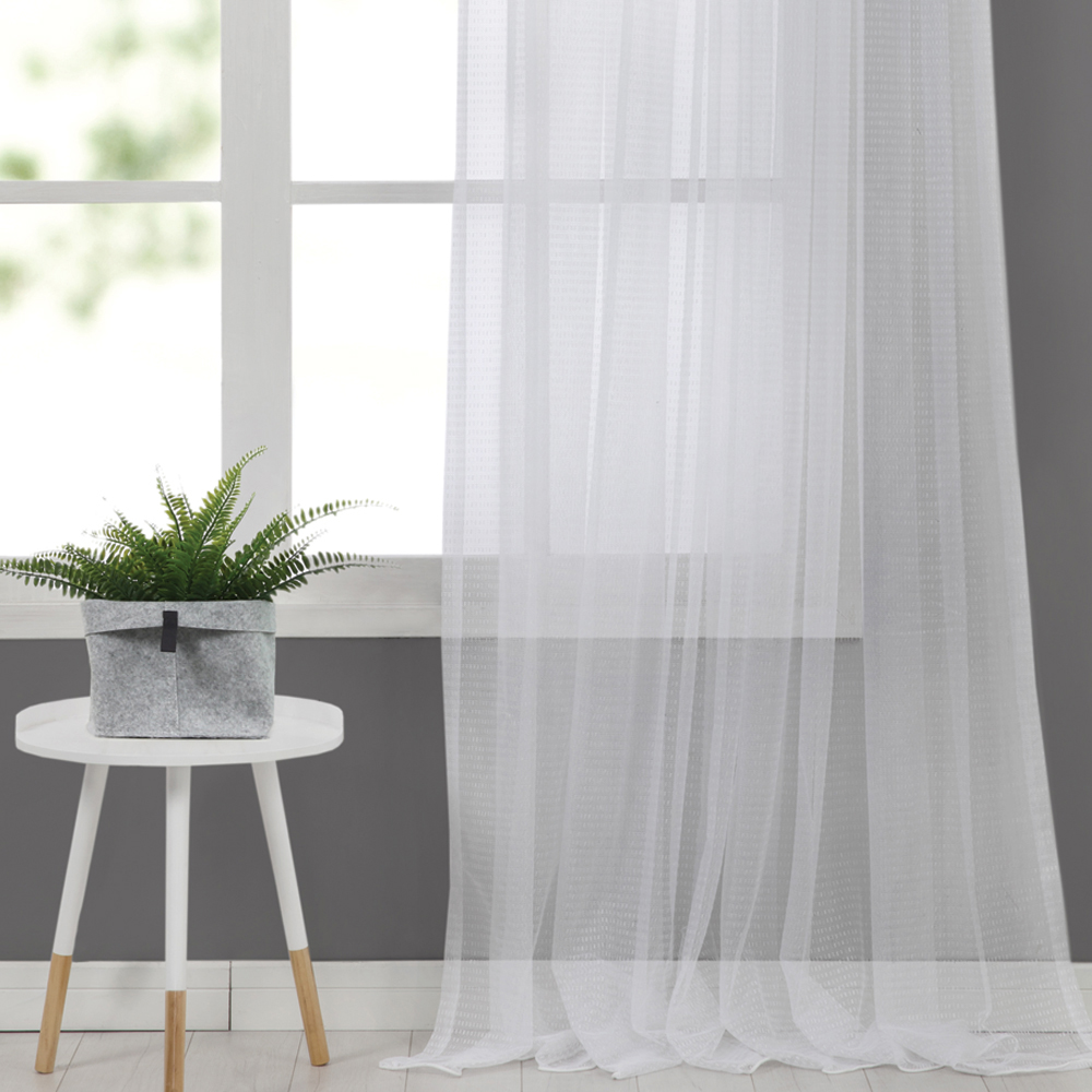 Urban Interiors Lazio Pencil Pleat Net Curtain