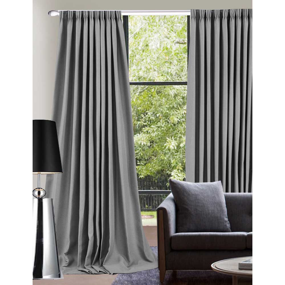 Classic Living Quinn Pencil Pleat Curtains Pair