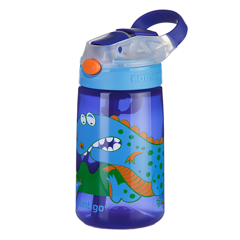 Contigo Kids GizmoFlip Autospout Drink Bottle Dinosaur 420ml