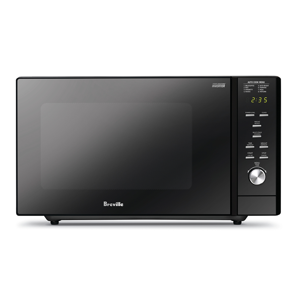 Breville the Flatbed Inverter Microwave 30L LMO530BLK