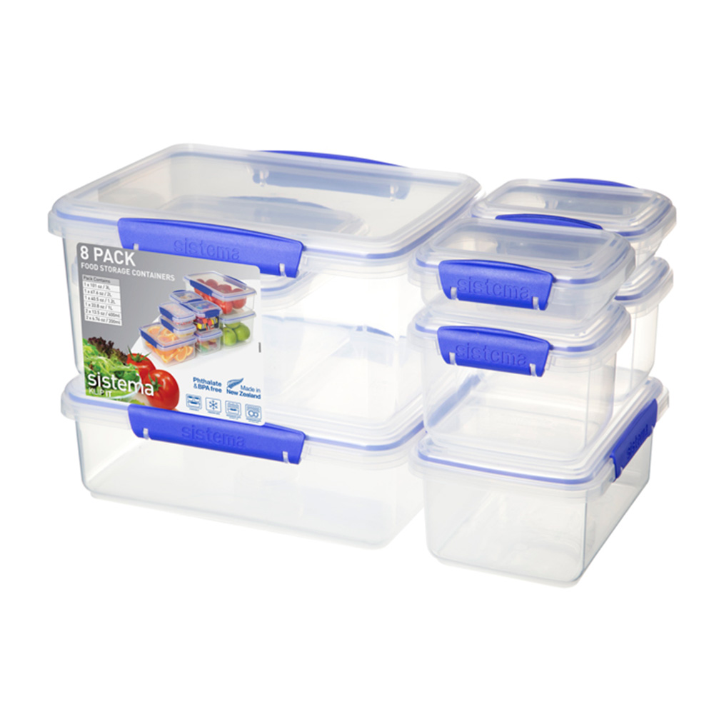 Sistema Klip It Container 8 Pack