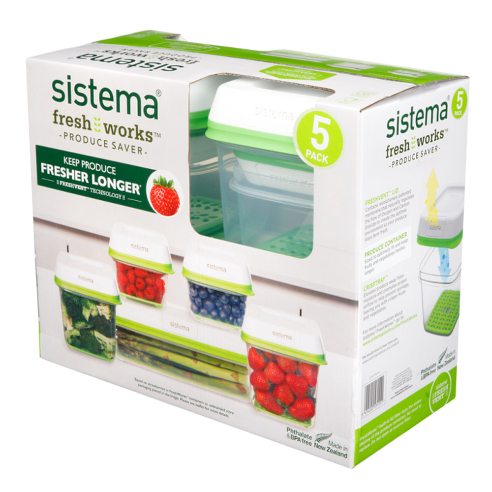 Sistema FreshWorks Container 5 Pack