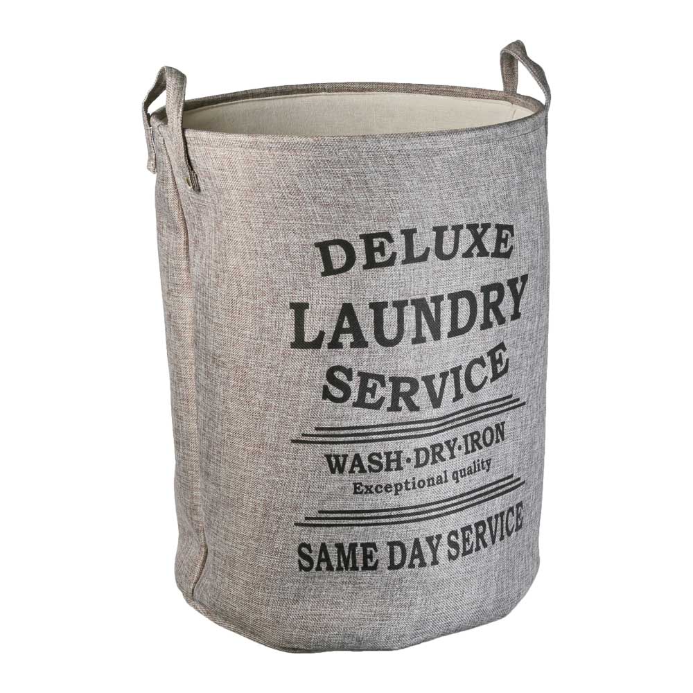 Aztec Laundry Hamper Grey Small