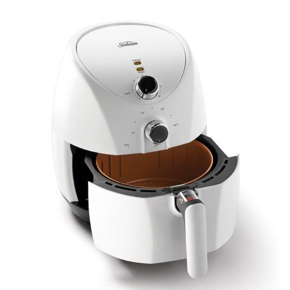 Sunbeam DuraCeramic Copper Infused Airfryer White AFP4000WH