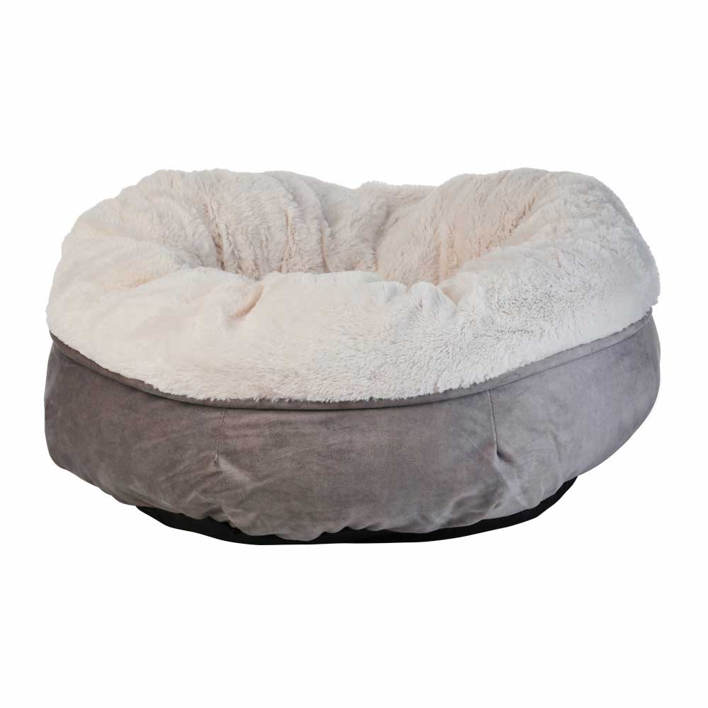 Max & Mittens Snuggle Cat Bed Grey