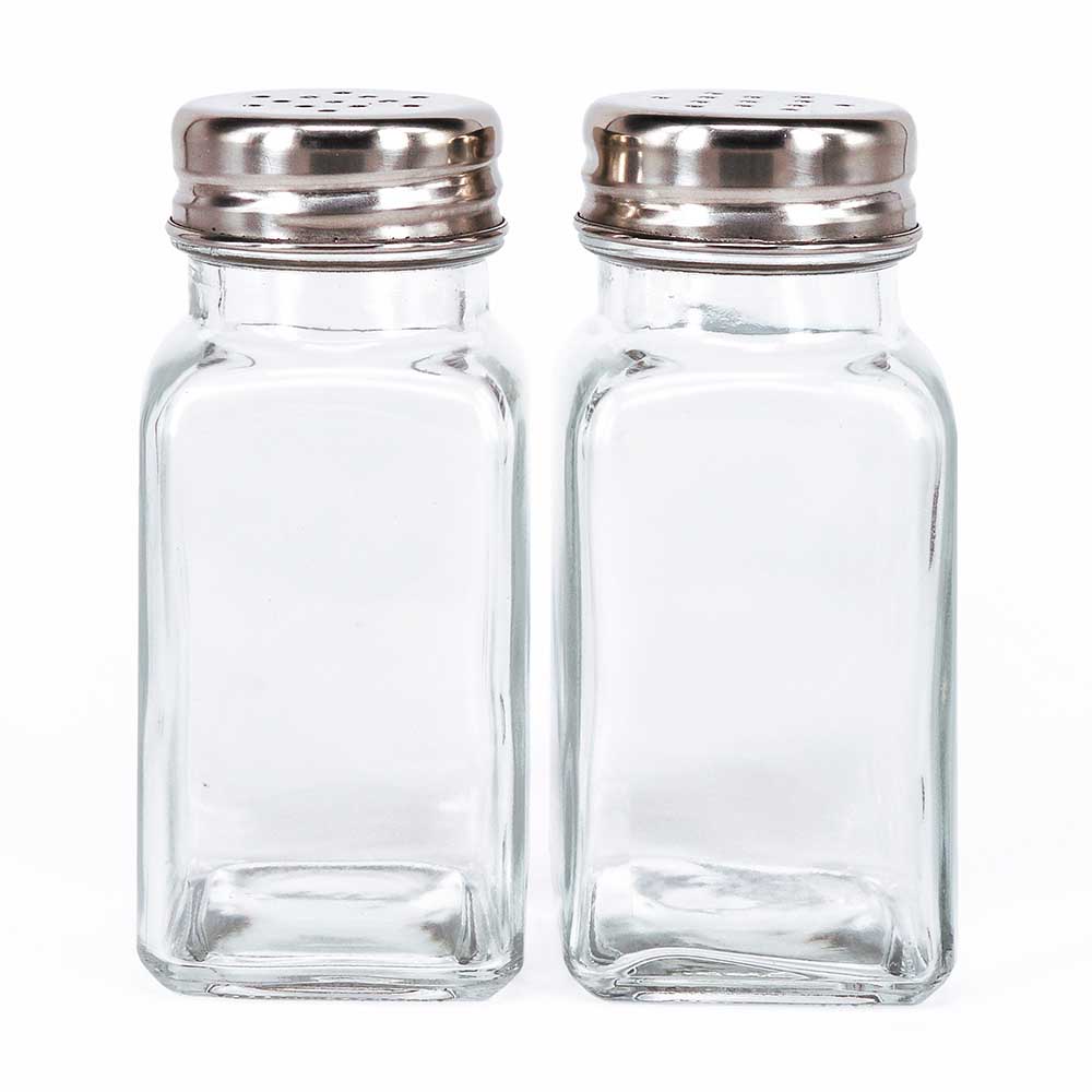 Mulini Milly Glass Salt & Pepper Shaker Set