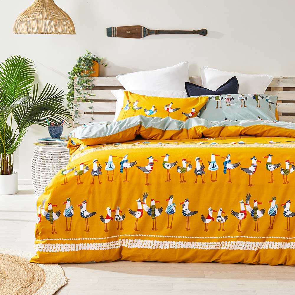 Twill & Co Sea Gull Sailors Duvet Cover Set