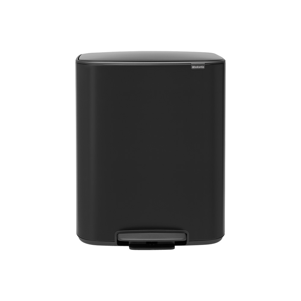 Brabantia BO Pedal Bin Matte Black 60L