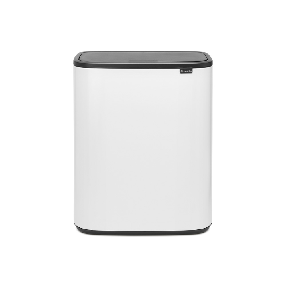 Brabantia BO Touch Bin White 2 x 30L