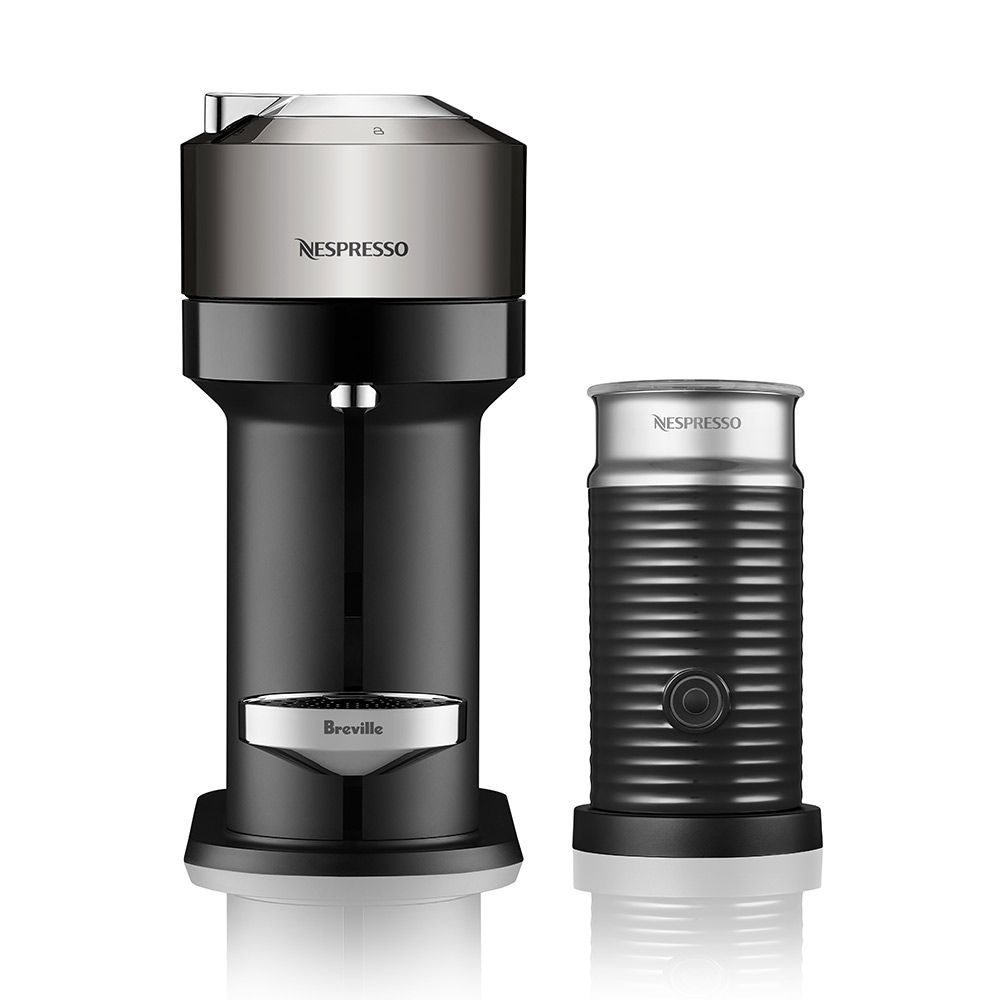 Nespresso Vertuo Next Deluxe Bundle Coffee Machine BNV570DCR