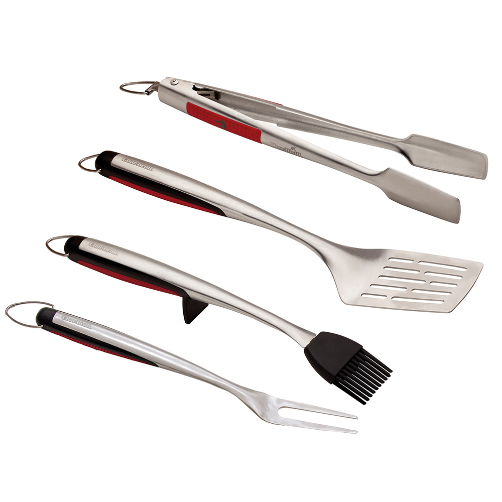 Char-Broil Comfort-Grip 4 Piece Tool Set