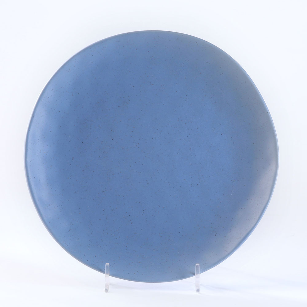 Ecology Textured Speckle Cornflower Side Plate 21cm