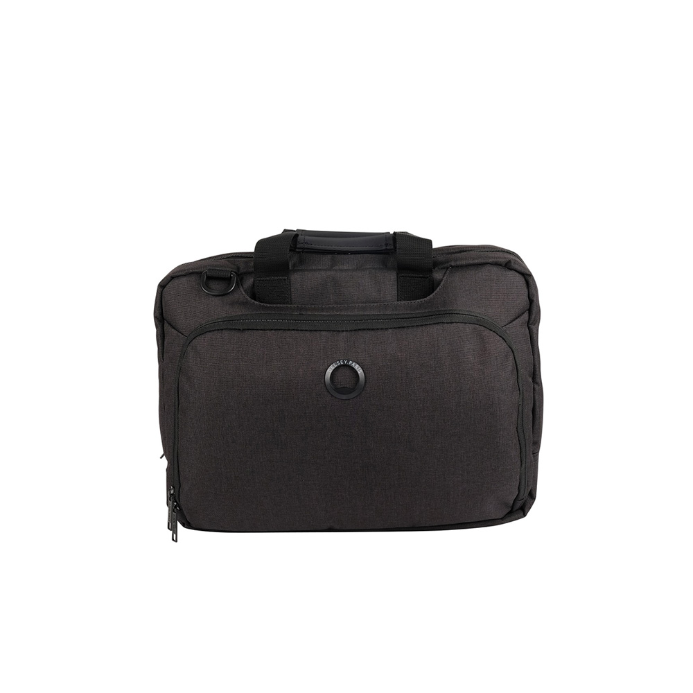 Delsey Esplanade 2 Compartment Satchel Black