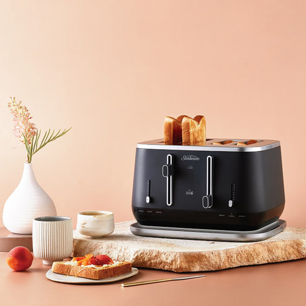 Sunbeam Kyoto City Collection 4 Slice Toaster TAM8004BK