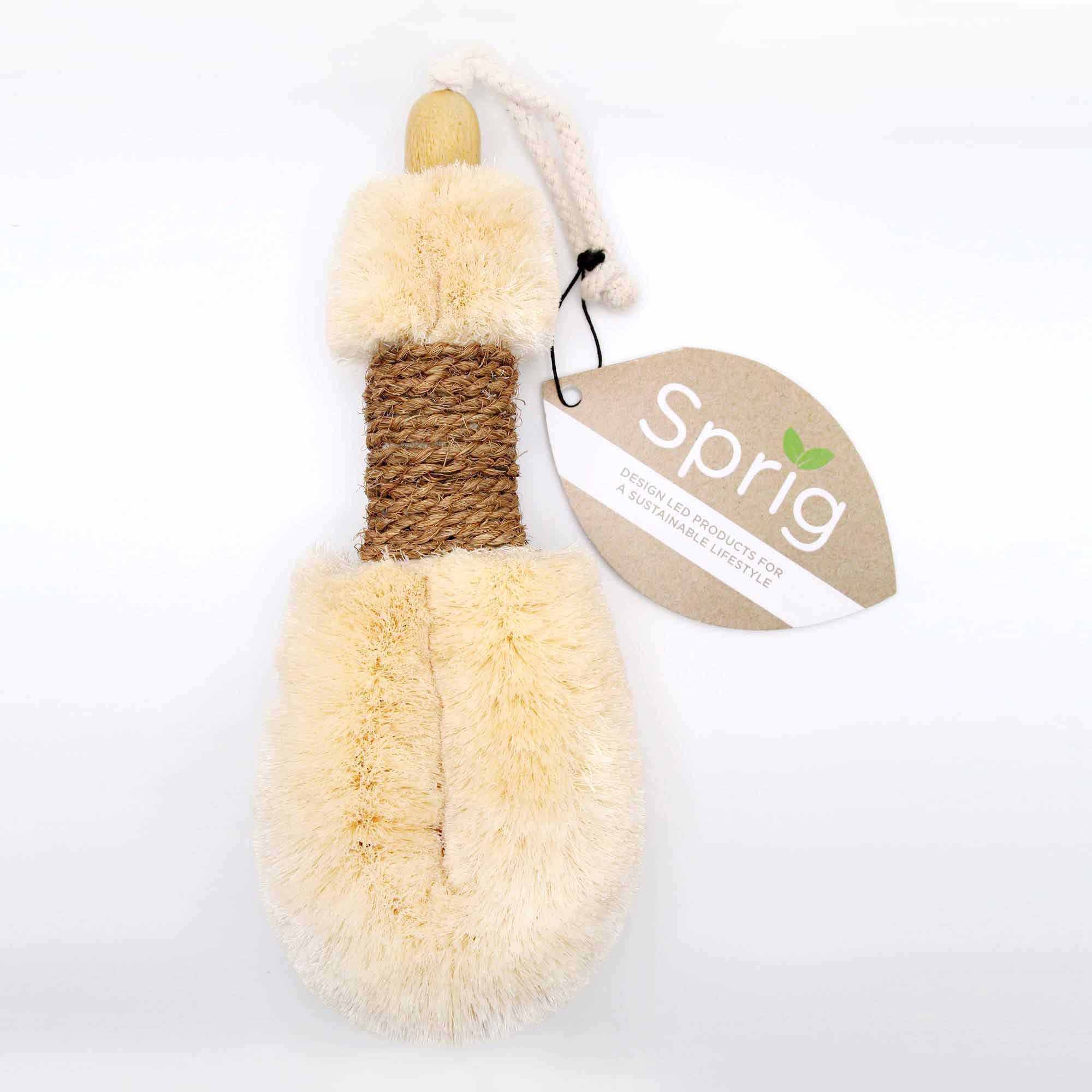 Sprig Eco Friendly Dry Body Brush 24x9.5x5cm