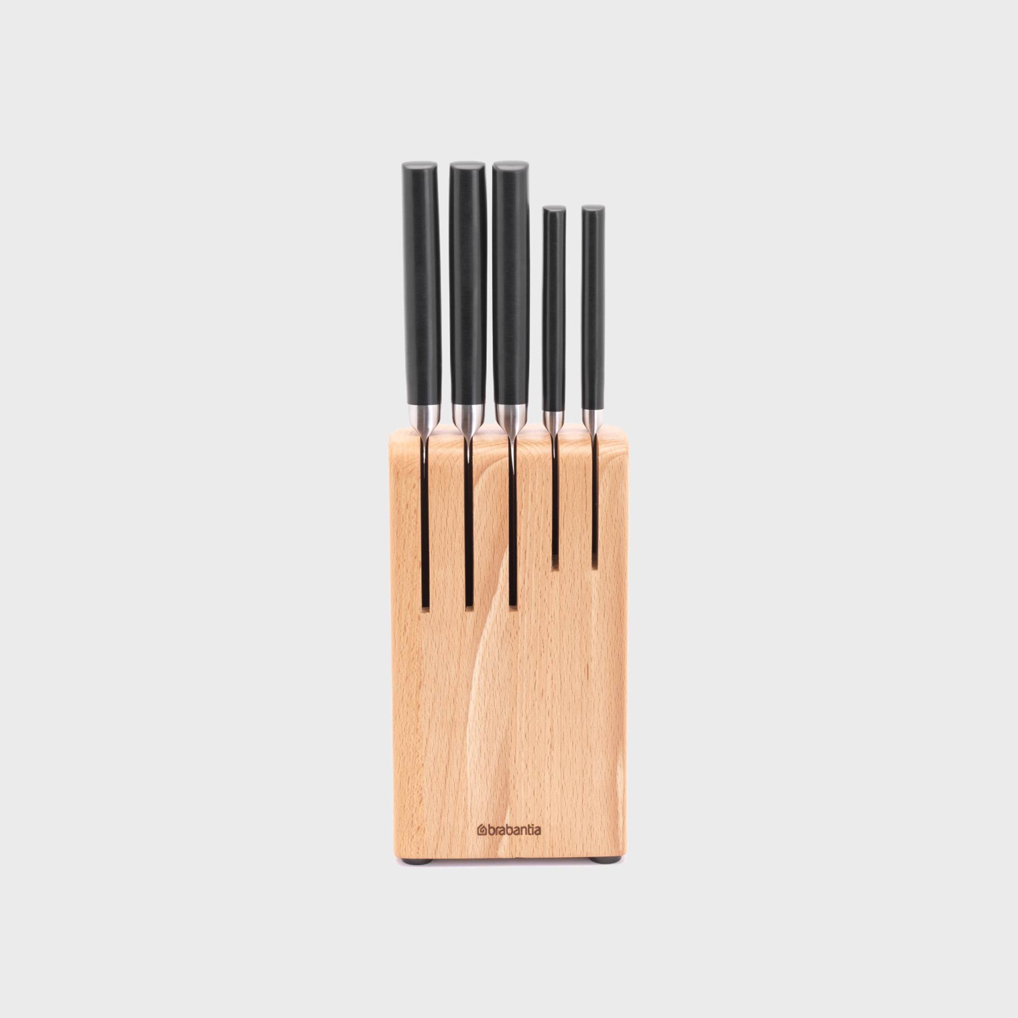 Brabantia Profile Knife Block Set 5 Piece