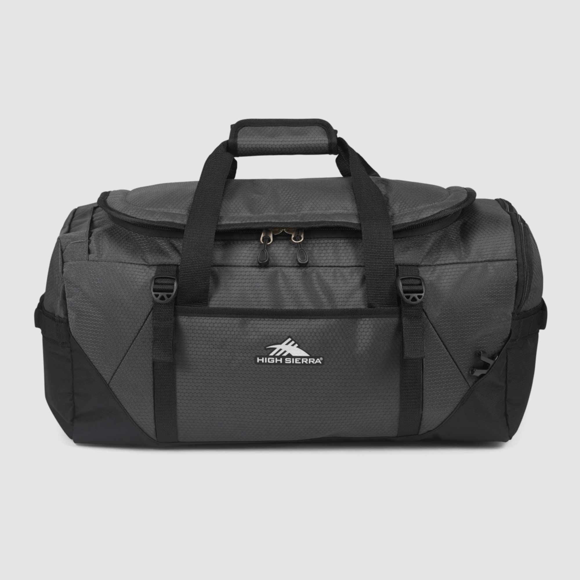 High Sierra Fairlead Convertible Duffle Mercury Black 55cm