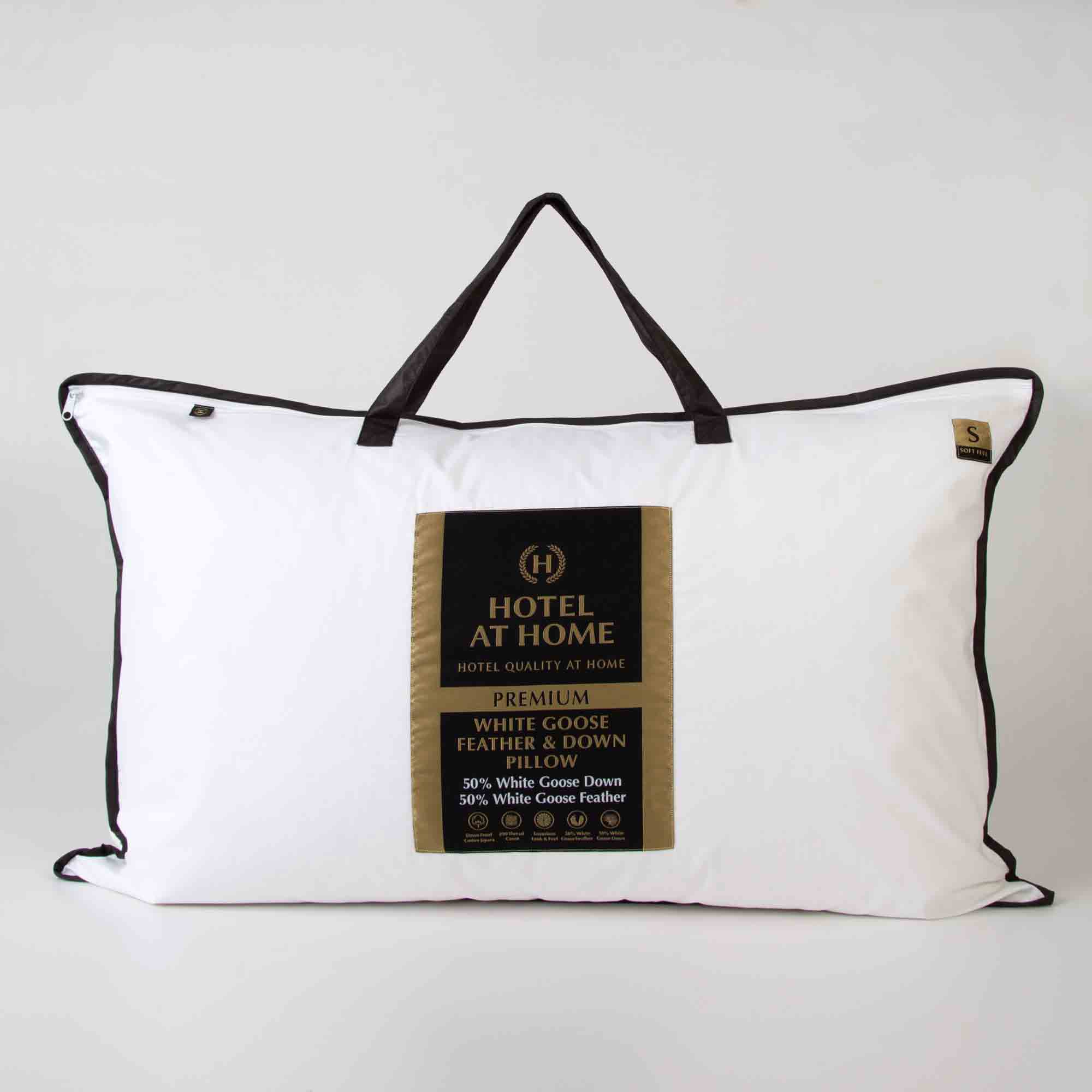 Hotel At Home 50/50 Goose Down Pillow Soft