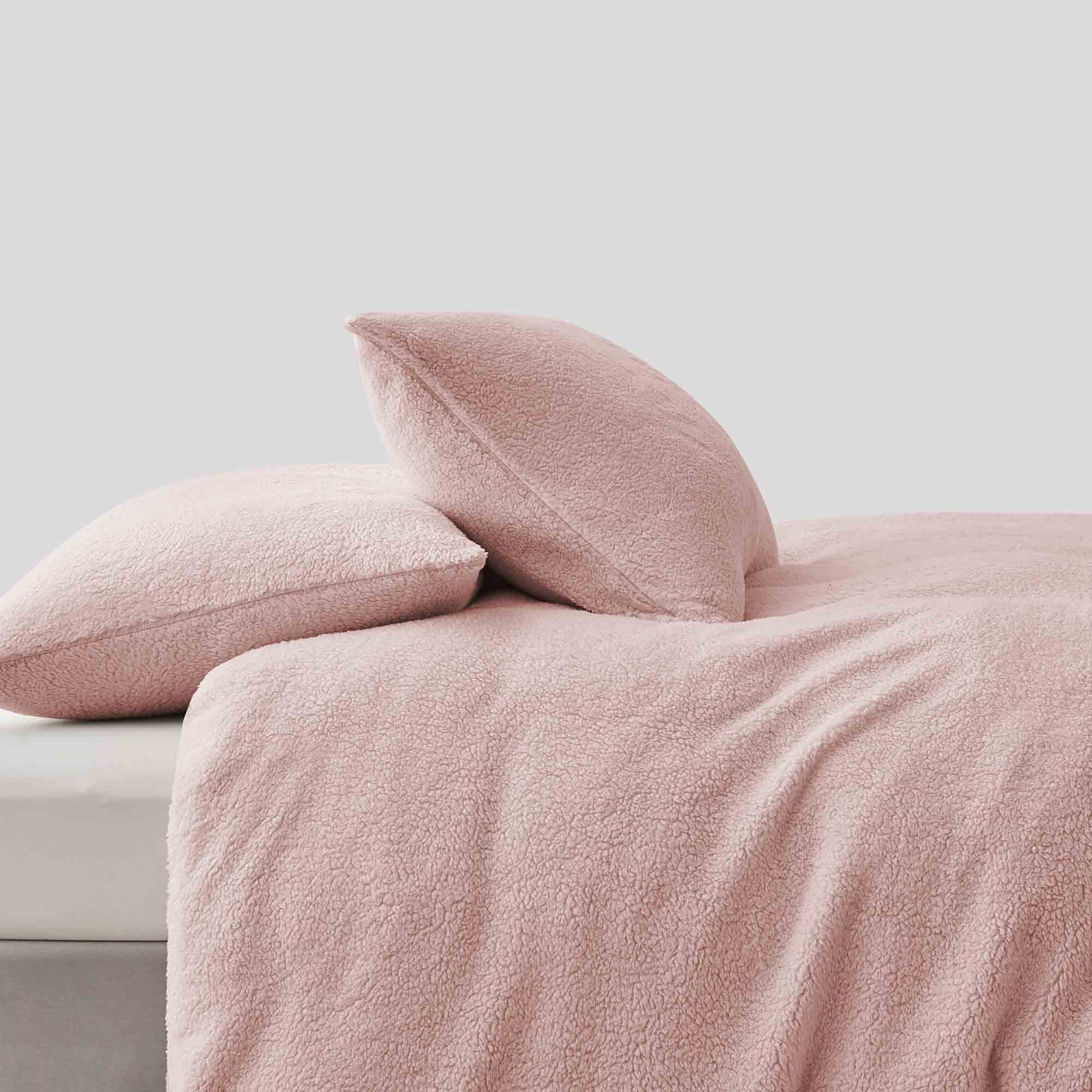 Gentle Dreams Teddy Fleece Duvet Cover Set