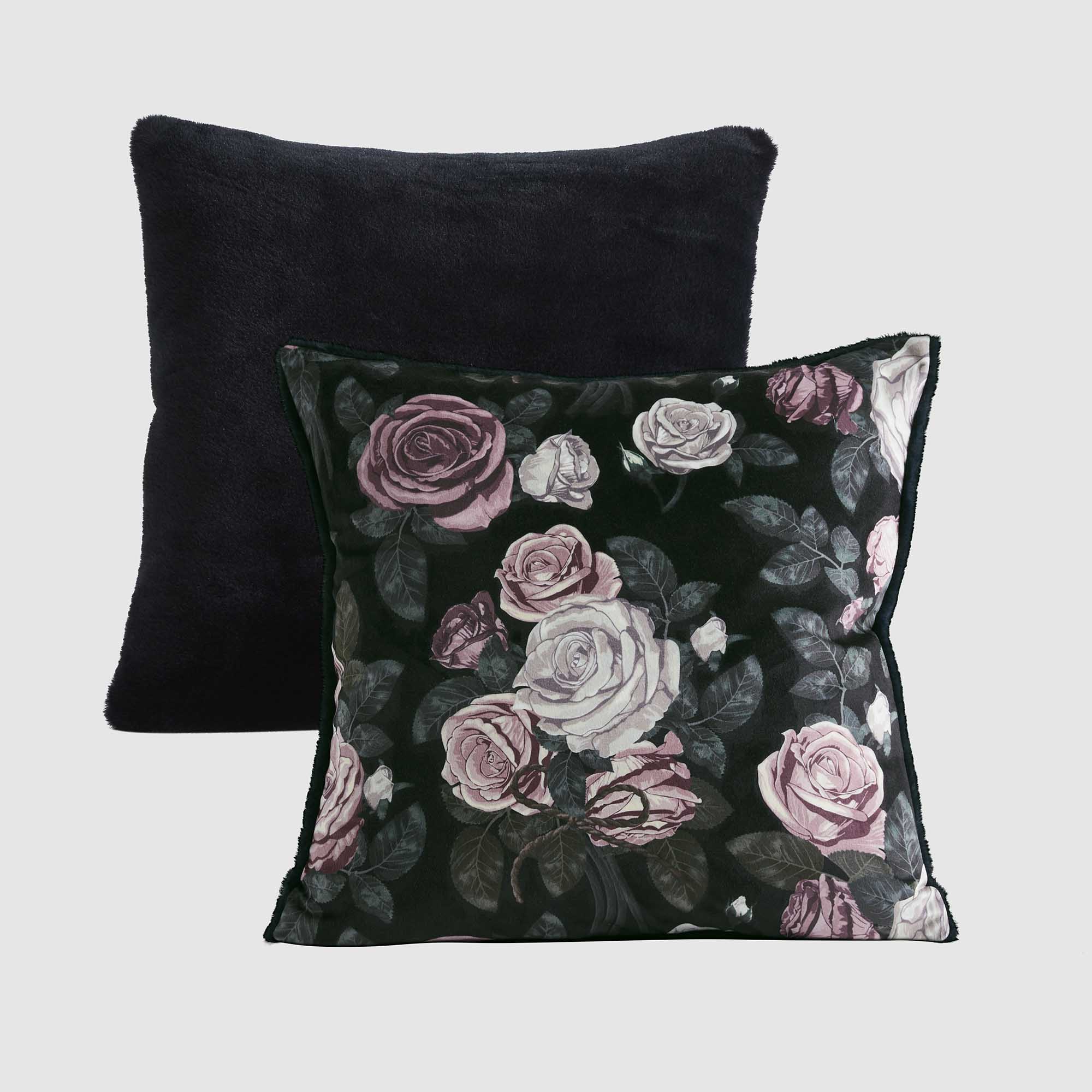 Hotel At Home Grace Printed Velvet Cushion 45x45cm