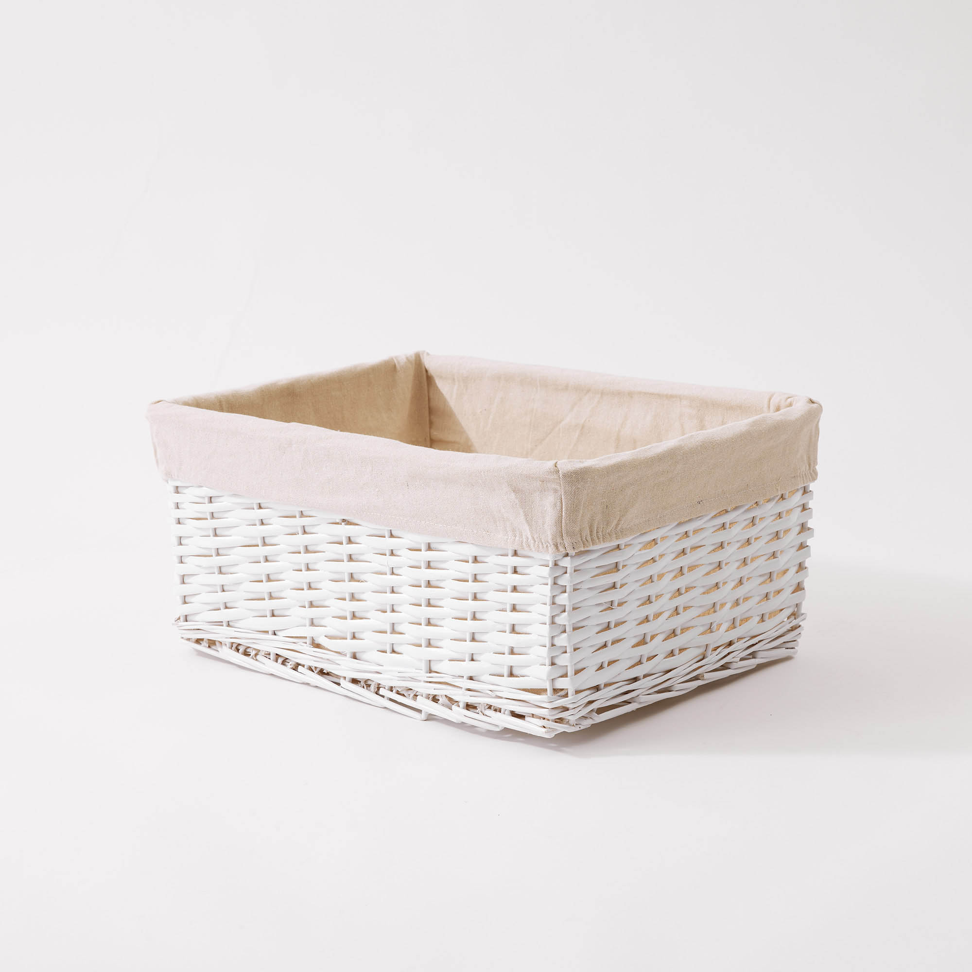 Dunwich Storage Basket White Large