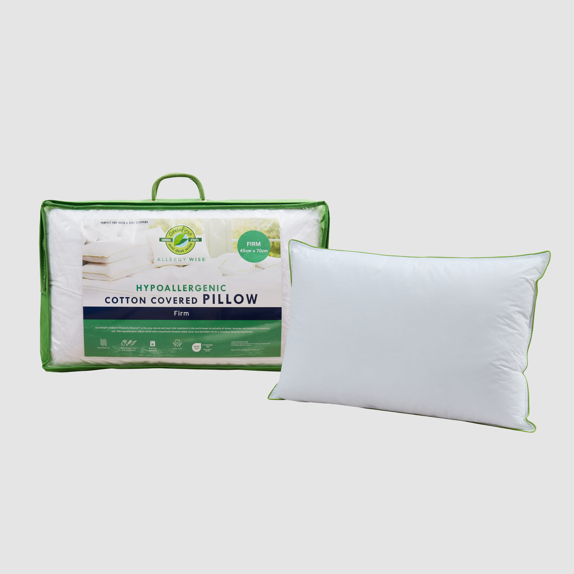 Greenfirst Allergy Wise Firm Pillow