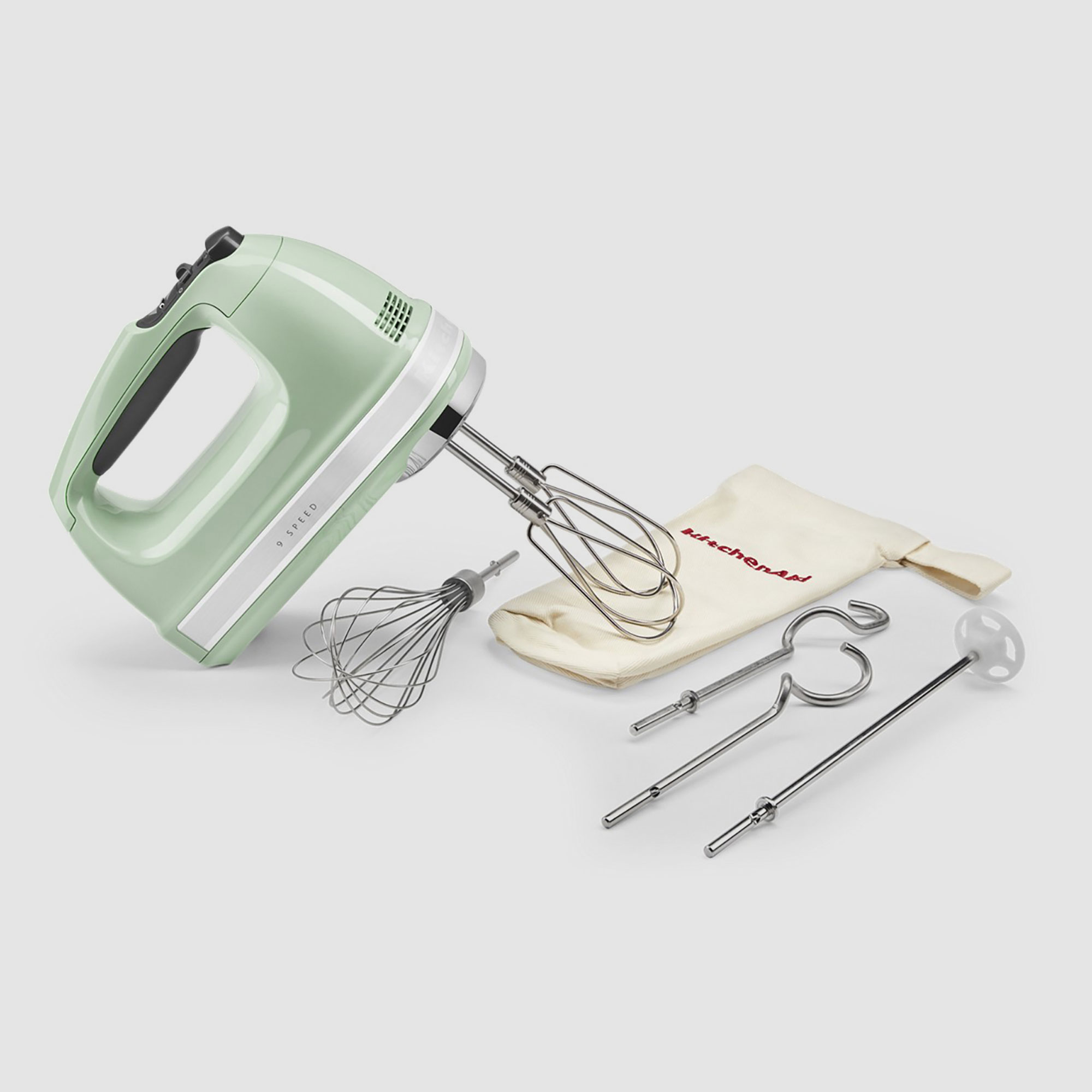 KitchenAid Hand Mixer Pistachio 5KHM9