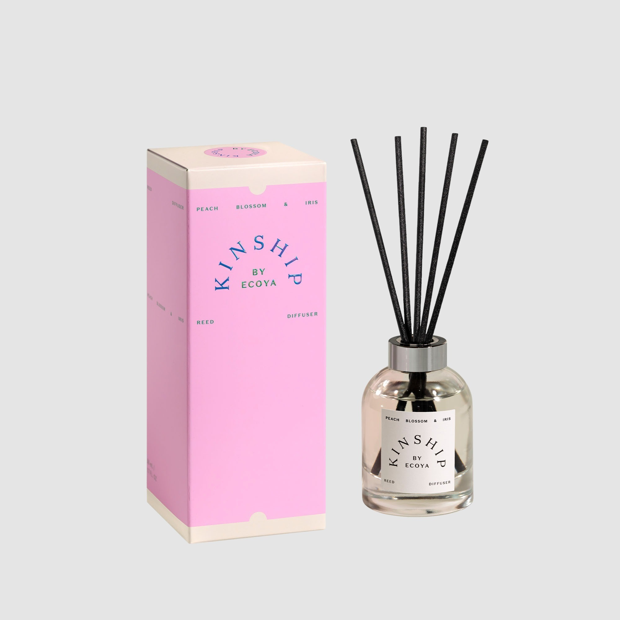 Kinship by Ecoya Peach Blossom & Iris Reed Diffuser 50ml