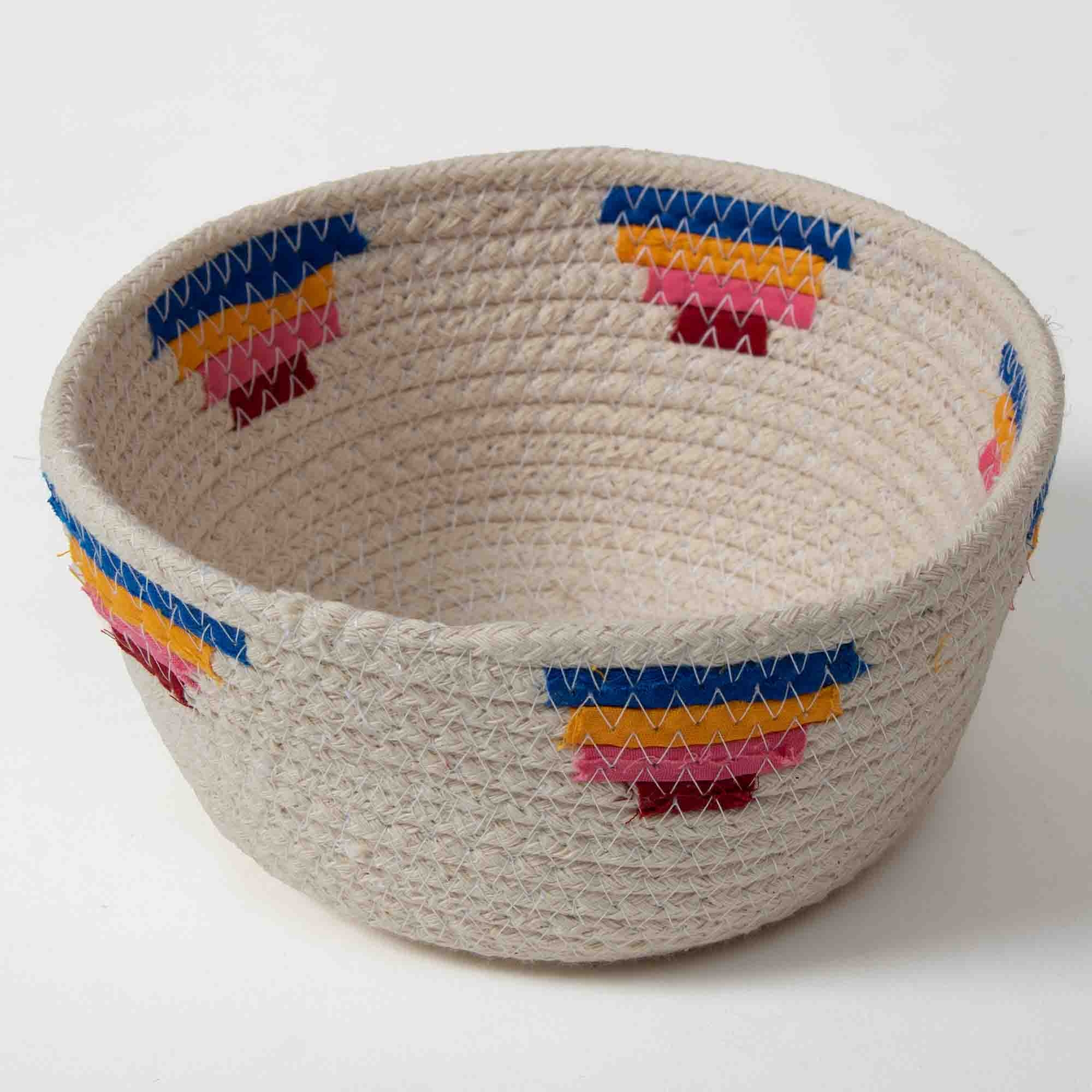 TradeAid Kerry Cotton Storage Bowl Small